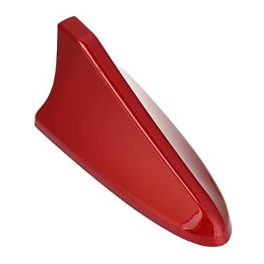 Imagem de 1 peça cobertura de antena de telhado de barbatana de tubarão ABS à prova de sol 96219 D5000EBQK substituição para Optima, para Genesis Sedan G80 Coupe(Vermelho)