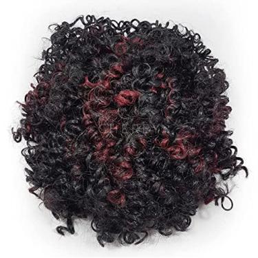 Imagem de Aplique Coque Afro Puff Fibra Sintética P10 Cor:#F1B/BUG