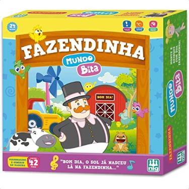 Imagem de Nig Brinquedos Jogo Fazendinha Mundo Bita em Madeira