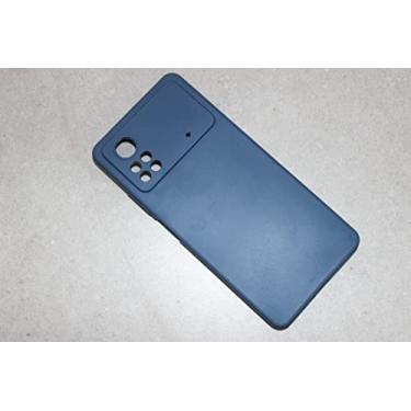 Imagem de Capa Case Silicone Premium para Novo Xiaomi Poco X4 PRO - Azul Petroleo
