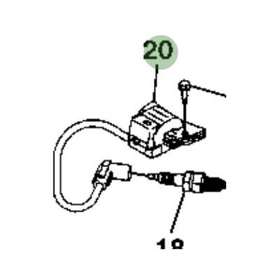 Imagem de Bobina de Disparador de Equipamento Original John Deere #MIU11218