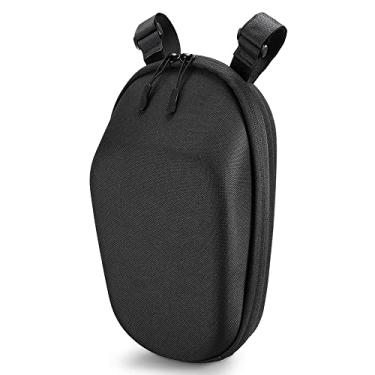 Imagem de Tingpai Scooter bolsa de tubo frontal de g nde dade fer mentas bolsa de zenamento de celular compatível com Mijia M365 scooter elétrica