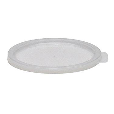 Imagem de Tampa redonda para branco de poliéster de 1 litro