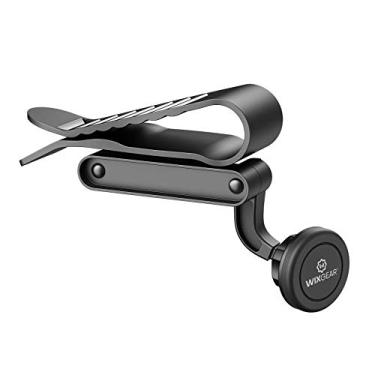 Imagem de WizGear Wizgear Suporte magnético para carro com viseira universal para telefones celulares com tecnologia Fast Swift-Snap TM, suporte magnético para celular (suporte para viseira)