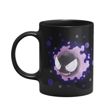 Imagem de Caneca Pokémon - Gastly Preta