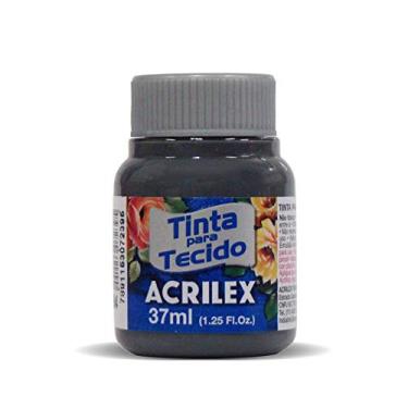 Imagem de Tinta para Tecido 37 ml Acrilex Avulso Cinza Chumbo 994