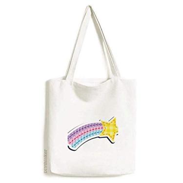 Imagem de Bolsa de lona de meteoro universo, alienígena, bolsa de compras, bolsa casual