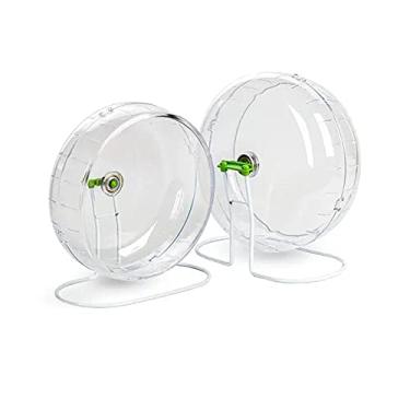 Imagem de Roda Acrílica Prime Com Suporte Para Hamster Jel Plast