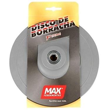 Imagem de Disco de Borracha 177mm com Dentes 14810 Max Ferramentas