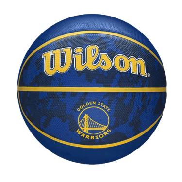 Imagem de WILSON NBA Team Tiedye Basquetebol - Golden State Warriors, tamanho 18 - 75 cm