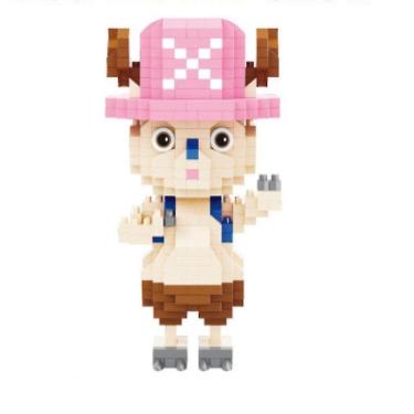 Imagem de One Piece Chopper Blocos de Construção Puzzle Micro 3d Figuras Ed