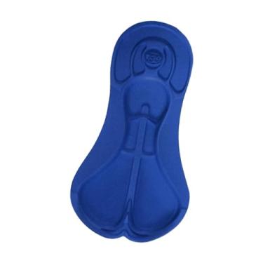 Imagem de Colaxi Capa de assento de bicicleta, almofada de shorts de ciclismo, almofada de assento de bicicleta antiderrapante, almofada de bicicleta para acessórios, azul