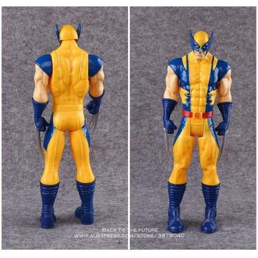 Imagem de Marvel Avengers Wolverine Logan 30cm Action Figure Anime Mini Decoração PVC Collection Figurine Toy Model For Children| Figuras de Ação