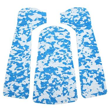 Imagem de HERCHR Almofada de tração de prancha de surfe, antiderrapante EVA Surf Deck Almofada de tração Tapete de aderência Equipamento de surf ao ar livre para esportes aquáticos