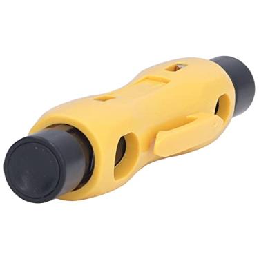 Imagem de Decapador de cabo Fafeicy, decapador de cabo coaxial portátil de economia de mão de obra, decapador de fio de dupla finalidade MT-323 ABS para cabo coaxial RG59 RG 11 RG 7 RG 6, decapador de fio