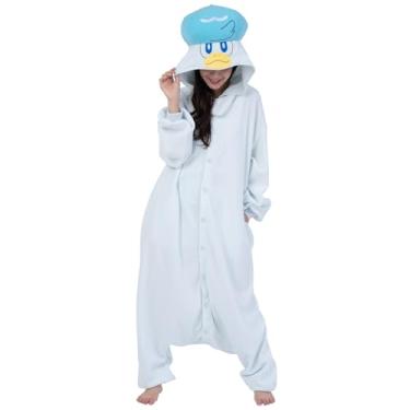 Imagem de SAZAC Kigurumi – Pokemon – Quaxly – macacão macacão macacão fantasia de Halloween, Azul, X-Large