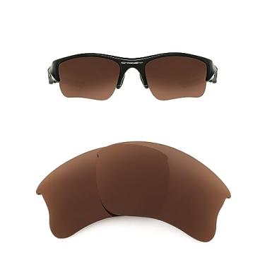 Imagem de HiCycle2 Lentes de reposição para óculos de sol lentes polarizadas adequadas para Oakley Flak Jacket XLJ Óculos de sol - Várias opções (marrom)