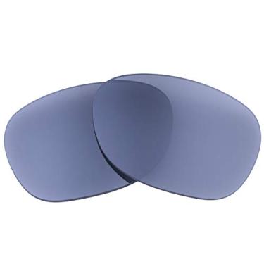 Imagem de Lentes de reposição polarizadas compatíveis com óculos de sol RayBan New Wayfarer RB2132-52 mm - Fabricado nos EUA, Cinza polarizado com espelho prateado