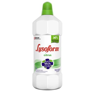 Imagem de Lysoform Citrus, Desinfetante Líquido, Limpeza Pesada e Eficiente, 1L