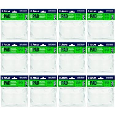 Imagem de Refil de Pad Para Pintura Acabamento Recorte Cantos em Parede Kit 12 Un