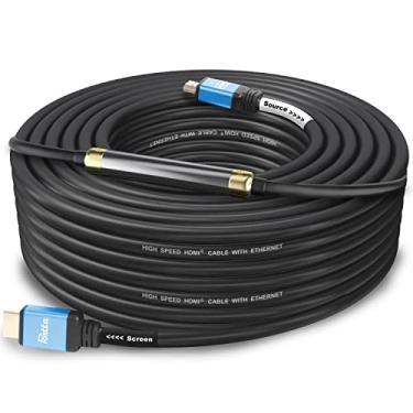 Imagem de Cabo Postta Ultra HDMI 2.0 V suporta 4K 2160P, 1080P, 3D, retorno de áudio e Ethernet, Azul, 75FT