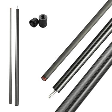 Imagem de CROWN ME Taco de sinuca de fibra de carbono Break, peso de 567 g, ponta de 13 mm, taco de taco de 147 cm