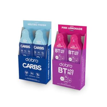 Imagem de Combo Dobro Carbs Gel + BT Nitrato Gel (Carbs Neutro Fresh + Pink Lemonade)