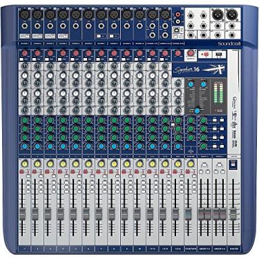 Imagem de Mesa De Som Soundcraft Signature 16 Canais Mixer Usb Bivolt