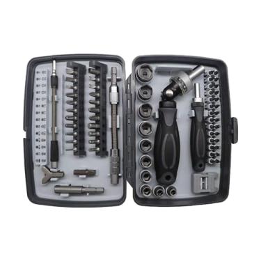 Imagem de Ioensy Chave de fenda com catraca, chave de fenda compacta 68 em 1, ferramenta de chave de fenda para dormitório, manutenção eletrônica, escritório