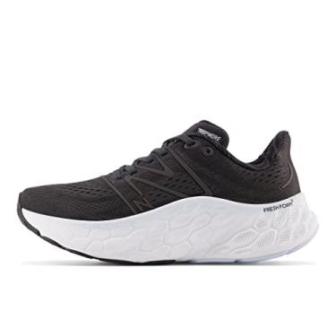 Imagem de New Balance Tênis de corrida feminino Fresh Foam X More V4, Preto/Starlight, 7.5