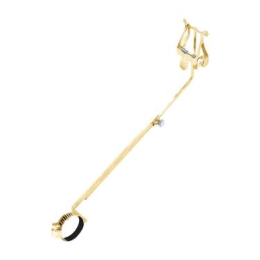 Imagem de Generic Clipe de substituição para partituras de metal Suporte para instrumento de trompete para iniciantes em música Trompete Lira Clarinete Suporte para