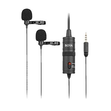 Imagem de Microfone Lapela duplo para Câmeras, Smartphones e Tablets - Boya