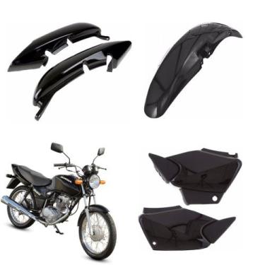 Imagem de Kit plastico carenagem fan 125 2005 2008 e titan 2000 2004 - WESTER