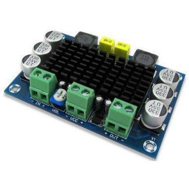 Imagem de Placa Amplificador Modulo 120w Rms Potencia Diy Caixa Ativa Classe D -