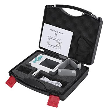 Imagem de Monitor de CO2 Monitor de Qualidade do Ar para Dióxido de Carbono, Umidade, Temperatura, Sensor NDIR, Controlador de Medidor de CO2 Com Função de relé, Bateria de Lítio (A(versão