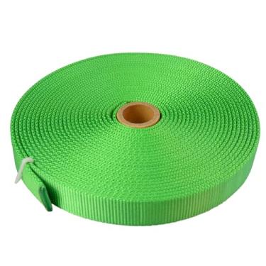 Imagem de SEPEAK Correia tubular de nylon de 2,5 cm, 20 KN/2041 kg, alça de escalada resistente para resgate, escalada ao ar livre, combate a incêndios, equipamento, tirolesa, ancoragem, suspensão, 1 peça,