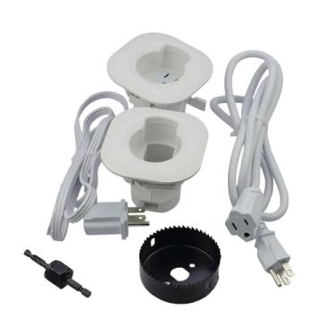 Imagem de AsrMyjcx Kit de Gerenciamento de Cabos de Parede O Cabo Hider de Alto Desempenho Esconde Os Fios Da TV Atrás Do Corretivo de Cabos de Parede para TV Montada Na