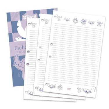 Imagem de Refil P/ Fichário Colegial Stitch - Dac