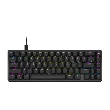 Imagem de Teclado Mecânico Gamer Corsair K65 PRO Mini, RGB, SWITCH CORSAIR OPX, 