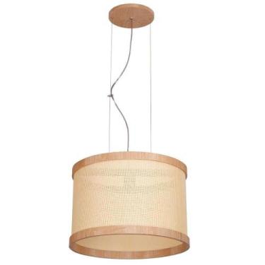 Imagem de Pendente Muller Straw Palha Natural E27 2545NA - Luminárias Muller