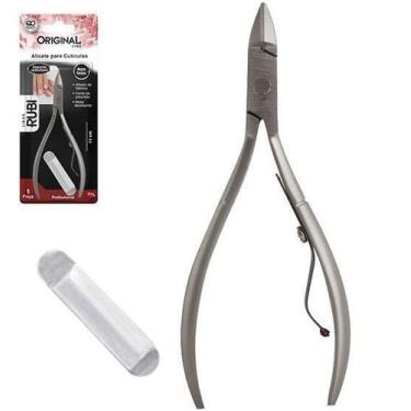Imagem de Alicate Cuticula Inox Suporta Autoclave Rub 4'' 11Cm Cartela - Origina