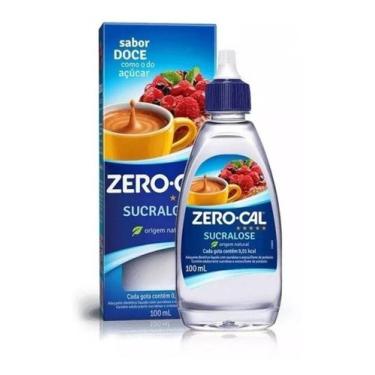 Imagem de Adoçante Zero Cal Sucralose Liquido 100ml Kit 3