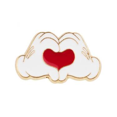 Imagem de Broche de Metal Rosto Minnie e demais personagens - Disney - Taimes