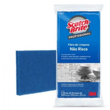 Imagem de Fibra de Limpeza Não Risca Scotch-Brite 3M
