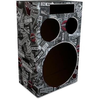 Imagem de Caixa De Som Bob Esponja Residencial Vazia 12'' Cores - Oestesom