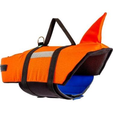 Imagem de Colete Flutuador Salva-Vidas para Pets, cor laranja - Karppovet, G