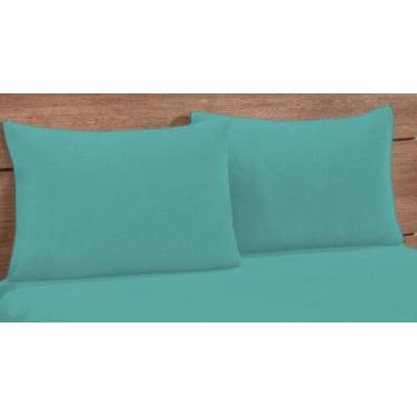 Imagem de 1 Fronha Simples com Bainha 70cmx50cm Percal 180 Fios - Dryka Enxovais