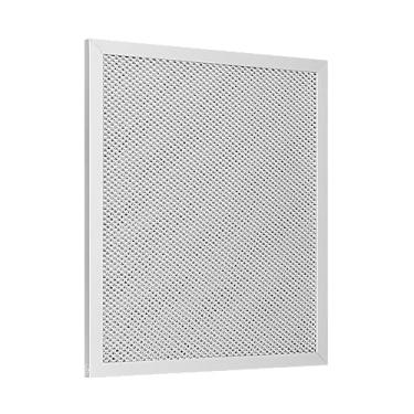 Imagem de SunnyPoint Filtro de substituição para exaustor – 21 x 26 x 0,9 cm, graxa universal de malha de alumínio, filtro combinado de carvão e carbono para Broan Nutone 6105C, 41F, 97005687 e 97007696