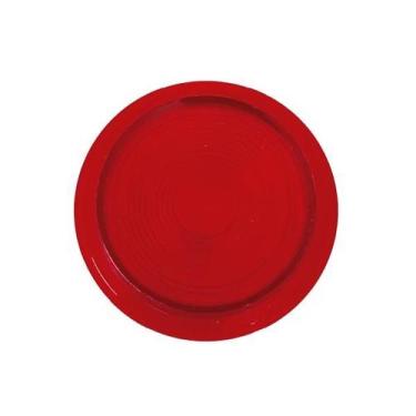 Imagem de Lanterna Bojuda Cromada Lente Vermelha - Amil Componentes Automotivos