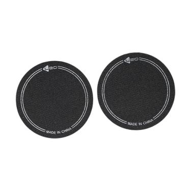Imagem de YIJU 2 peças de patches para pele de tambor, patches para pele de tambor, tocadores de bateria, acessórios para protetor de pele de tambor, almofadas de, Pedal Único